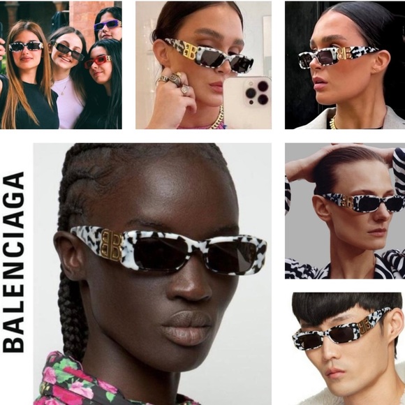 BALENCIAGA SUNGLASSES FROM THE DYNASTY COLLECTION, WORN BY MANY INFLUENCERS - Picture 12 of 16